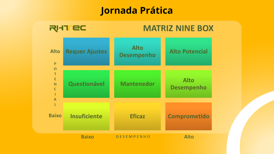 Matriz Nine Box mentoria - RHTEC Consultoria